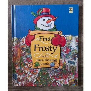 Find Frosty as He Sings Christmas Carols Look and Find Book 1991 Jerry Tiritilli